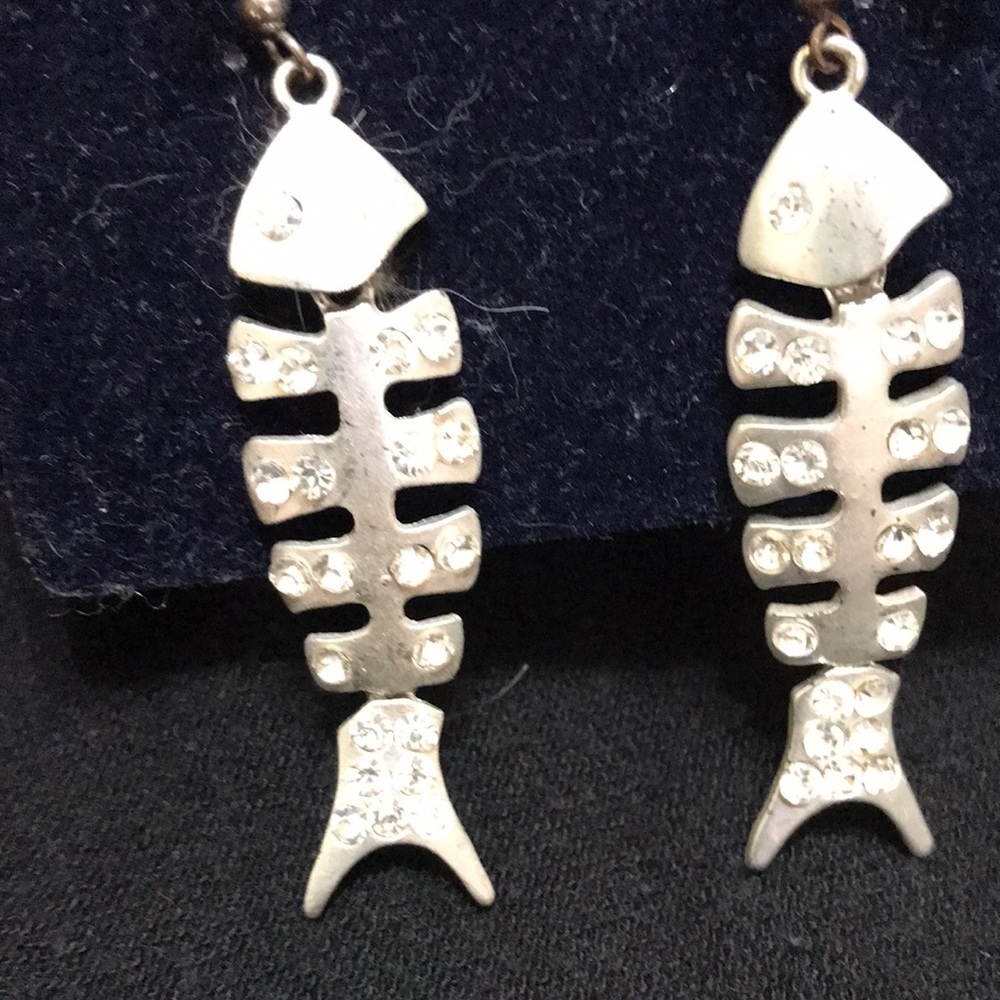 Swarovski Fish earrings